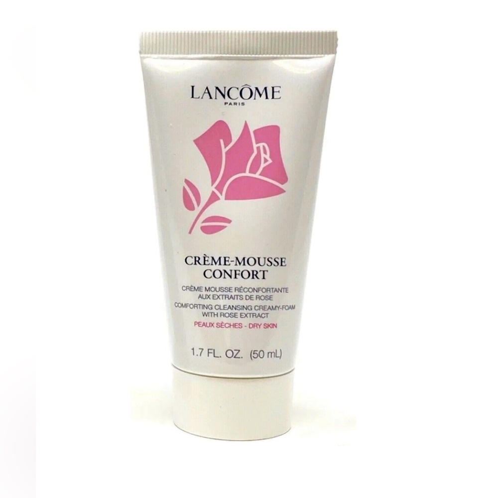 Lancome Creme Mousse Confort Cleansing Foam Rose Extract 50mL NEW